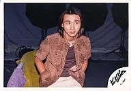 KinKi Kids / Koichi Domoto / Horizontal / Brown Jacket / Right Hand Pocket / Eye Right / Official Official photo