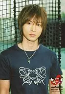 KinKi Kids / Koichi Domoto / Bust Up / Black T-Shirt / Back net / Official Official photo