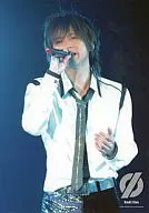 KinKi Kids / Koichi Domoto / Costume White / Blue Light / Right Hand Microphone / Official Official photo