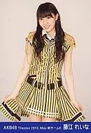 Reina Fujie / Knee-High Two Handed Skirt / Theater Trading Official photo Set 2010. May