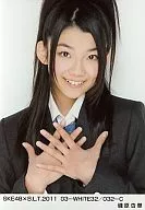 Isohara Kyoka / SKE48 x B. L. T2011 03-WHITE32/032-C