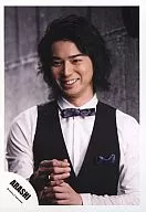 Arashi / Matsujun / Bust up / Vest Black / Bow Tie / Both Hands Front / Official Official photo