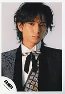 Arashi / Matsujun / Bust up / Costume black / Breast ribbon / Official Official photo