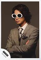 Arashi / Matsujun / Upper body / Armband / Suit / Grey / Sunglasses / Official Official photo