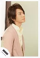 Arashi / Matsujun / Upper Body / Body Facing Right / Beige Cardigan / Upper Right Eye / Official Official photo