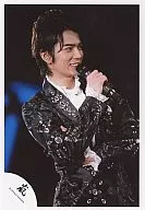 Arashi / Matsujun / Knee-High / Costume Black / Right Hand Microphone / Official Official photo