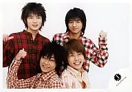 Johnnys Jr. / Iida, Takeuchi, Yokoo, Masuda (4 persons) / Horizontal type, shirt check, hand fist / Official Official photo