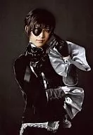 Shogo Sakamoto (Ciel Phantomhive) / Above-the-knee, left-hand side of the face, black background / Musical "Black Butler" Bromide