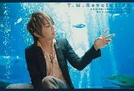 T.M. Revolution / Takanori Nishikawa / Horizontal / Jacket Black / Left Hand / Background Fish / ARENA37 ° C / Official Bromide