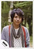 Arashi / Kazuya Ninomiya / Upper body / Gray Cardigan / Front / Official Official photo