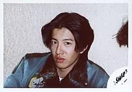 SMAP/木村拓哉/横型・バストアップ・ジャケット青/公式生写真