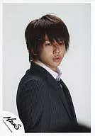 NEWS / Takahisa Masuda / Suit / Upper body / Right body / White background / Official Official photo