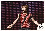 NEWS / Takahisa Masuda / Horizontal ・ Costume red ・ Arms extended ・ Upper body / Official Official photo