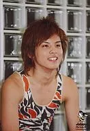 Johnny's Film Festa 2005 : NEWS / Hiroki Kusano / Upper Body / Tank Top Mixed Color / Eye View Right / Mouth Opening / Official Official photo