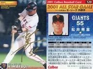 129 : Hideki Matsui (hot stamping signed)