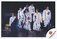 Hiroshi MA 0721-0722 : Kanjani Eight / Gather (7 people) Live Photo / Horizontal / Whole body / Special Suit White / Sunglasses / Eh! Real? Surprising! TOUR 2007 HIROSHIMA 0721-0722