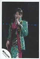 Tadayoshi Okura / Knee-Up / Green Costume / Left Hand Microphone