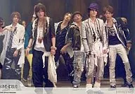 KAT TUN / Whole body, costume black, white, silver and purple cap / Johnny's web / Official Official photo
