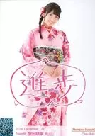 B : Yasuda 桃寧 / With printed messages / member Select/2018 member select random Official photo