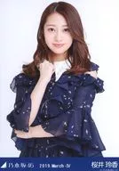 櫻井玲香/上半身·特別服裝17/乃木坂46 2019.March-IV會場限定隨機生寫真