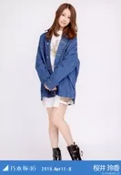 Reika Sakurai / Whole Body / Denim Jacket / Nogizaka46 2019. April-II Venue Limited Random Official photo