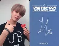 UNB/ハンソル(from.Newkidd)/ハート・裏面印刷サイン入り/DVD「UNB FAN-CON LET’S BEGIN UNME」特典フォトカード