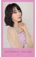 011 : IZ * ONE / Sakura Miyawaki / IZ * ONE JAPAN 1st Fan Meeting Random Photo Card