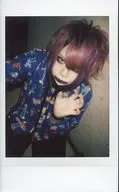 Beet. / Fireworks / Above the Knee / Sitting on the Floor / Costume Blue / Black / Left Hand Up / Left Side / Raw Cheki