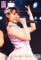 Ruka Yamamoto / Live Photo / Upper Body / Costume Murasaki / Right Facing / Left Lifting / Junji Yuasa "That drop will become a rainbow leading to the future." Ikukai Nakano graduation performance Random Official photo 2019.5.30