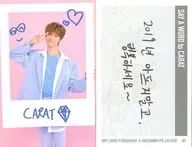 34 ： SEVENTEEN/THE 8(ディエイト)/「2019 SVT 3rd FAN MEETING SEVENTEEN in CARAT LAND」トレーディングカード