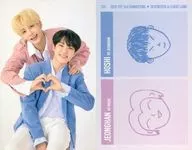 53 ： SEVENTEEN/JEONGHAN(ジョンハン)・HOSHI(ホシ)/「2019 SVT 3rd FAN MEETING SEVENTEEN in CARAT LAND」トレーディングカード