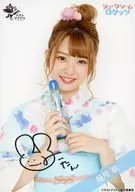 Cream Puffs Rockets / Midori Nagatsuki / with handwritten signature / Upper Body / Last idol Family Random Official photo (2019 Ver. 1)