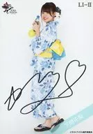 Last idol / Karen Shimoma / with handwritten signature ・ Whole body / Last idol Family Random Official photo 