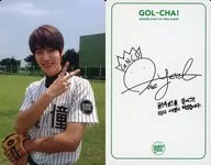 Golden Child/デヨル/裏面印刷サイン入り/CD「1ST MINIi ALBUM GOL-CHA!」封入特典フォトカード