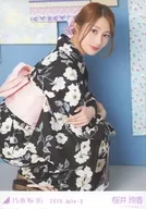 Reika Sakurai / Sitting, Yukata / Rare Ver. / Nogizaka46 2019. July-II Venue Only Random Official photo