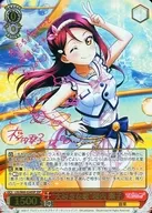 LSS / W69-034SSP [SSP]: (Holo) “My favorite song” Riko Sakurauchi (Rikako Hamada pink foil stamped sign)