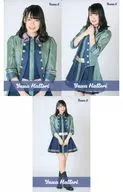 Yuna Hattori / AKB48's National Tour 2019 ~ Only the Fun Part of AKB48! ~ Random Photo Card Team 8 Sets 3 Complete Sets