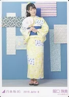 Tamami Sakaguchi / Whole body / Yukata / Nogizaka46 2019. July-II WebShop Limited Official photo Card