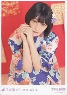 Kana Nakata / Seated / Yukata / Rare Ver. / Nogizaka46 2019. July-II WebShop Limited Official photo Card