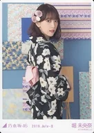 堀未央奈/上身·浴衣/乃木坂46 2019.July-II WebShop限定生写真卡