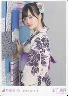 Mizuki Yamashita / Upper body / Wall / Yukata / Rare Ver. / Nogizaka46 2019. July-II WebShop Limited Official photo Card