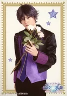 Kota Shinzato (Kuga Shu) / Above the Knee / Flowers / Frame / Character Actor Shot / Musical 「 Star-Myu 」 -3rd Season - L Version Trading Bromide