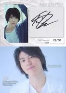 Autograph&Photo:☆山崎大輝/親筆籤名&生寫真卡(灰色針織)(/50)/山崎大輝第一·交換式卡