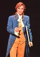 宝塚歌剧团(雪组)/彩凪翔/现场照片・膝上・衣蓝・茶叶・右举・左手帆布・2L尺寸/雪组包厢公演舞台照片