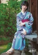 Sarara Yashima / Whole Body / Yukata / Sitting / Left Hand / Right Arm / Engawa / 「 Kanako to Sara's Summer Festival 」 Kawasa Summer Festival "Bromide"