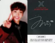 X1/ソン・ヒョンジュン/衣装黒/CD「飛翔：QUANTUM LEAP(QUANTUM LEAP Ver.)」初回限定封入特典スペシャルARフォトカード
