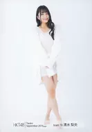 清水梨央/全身/HKT48劇場交換式生寫真SET 2019.September1