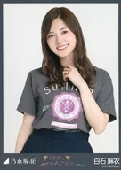 Shiraishi Asaginu / Upper Body / All T-shirts 2019 Tokyo T-shirt / Nogizaka46 Midsummer's Nationwide Tour 2019 Tokyo Ver. WebShop Limited Official photo Card