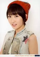 早安少女组B'15/工藤遥/丰胸・服装牛仔裤・白色・帽子・左向・2L尺寸/"谱久村圣&工藤遥生日活动～FUKURO-Birthday Party！"2L纸规格:127×178mm生写真B