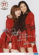 Angerme / Ayaka Wada / Akari Takeuchi / With Print Signature and Message / 「 Angerme Concert Tour 2019 Spring - Rinne Tensho - 」 Ayaka Wada Message in 2L Size Official photo